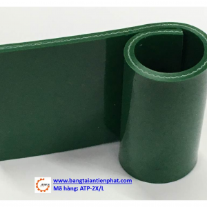 Băng tải PVC 2 mặt xanh  ( ATP - 2X/2L)